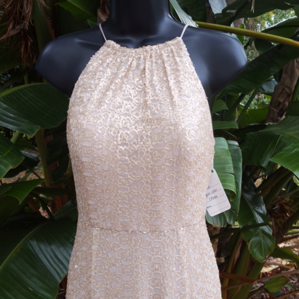 Bill levkoff sequin formal